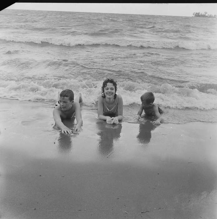 Portraits - Group, Iowa, swimming, IA, United States, Photos, historic, waves, Coon Rapids, history, ia, Coon Rapids Enterprise, Children, Leisure, Lakes, Rivers, and Streams