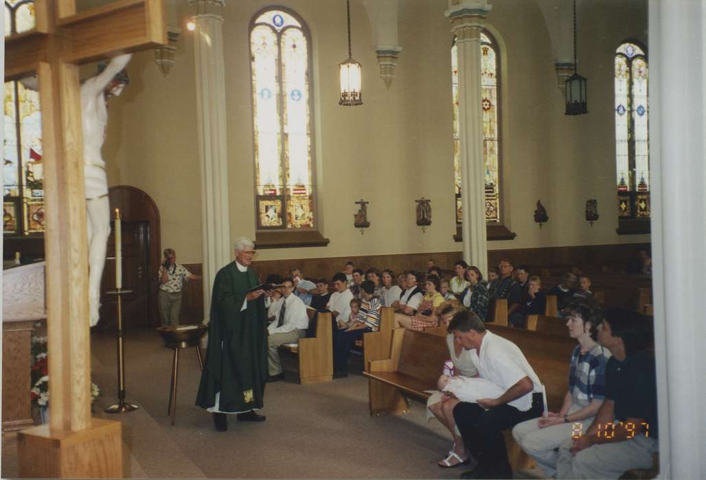 church, Pingel, Karen, Iowa History, Religious Structures, history of Iowa, Fort Dodge, IA, priest, Religion, baptism, Iowa