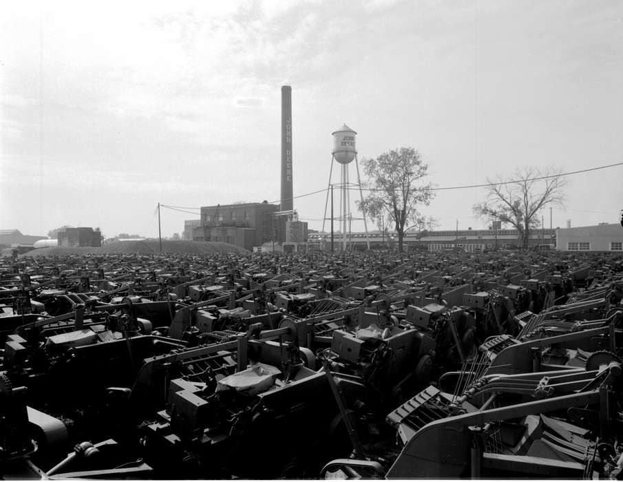 factory, Lemberger, LeAnn, Iowa History, water tower, Iowa, Ottumwa, IA, john deere, history of Iowa, Businesses and Factories
