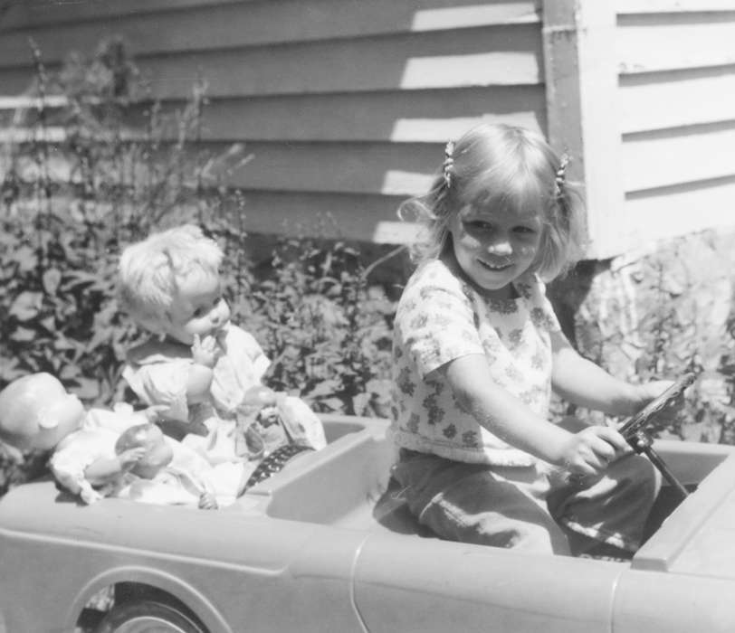 doll, Iowa, car, Buffalo Center, IA, Iowa History, history of Iowa, Brown, Clarice, Children, toy