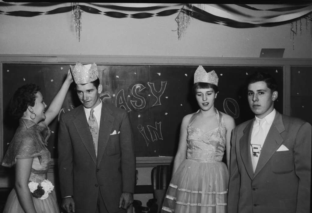 ia, homecoming queen, homecoming king, Iowa, history, Entertainment, IA, Coon Rapids, Photos, Coon Rapids Enterprise, historic, formal, United States