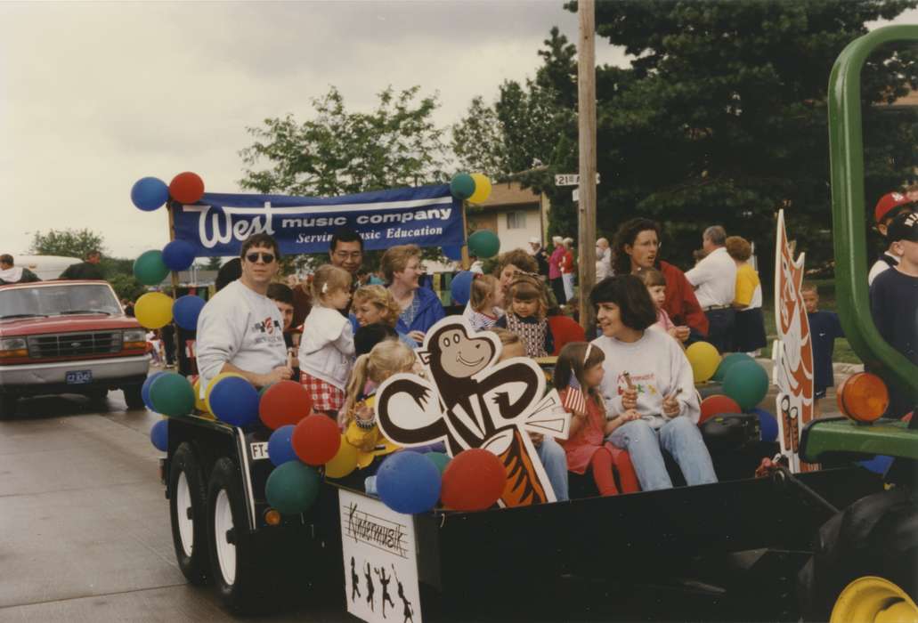 fourth of july, Johnson County Historical Society, Fairs and Festivals, music class, Holidays, music store, Schools and Education, Children, parade, parade float