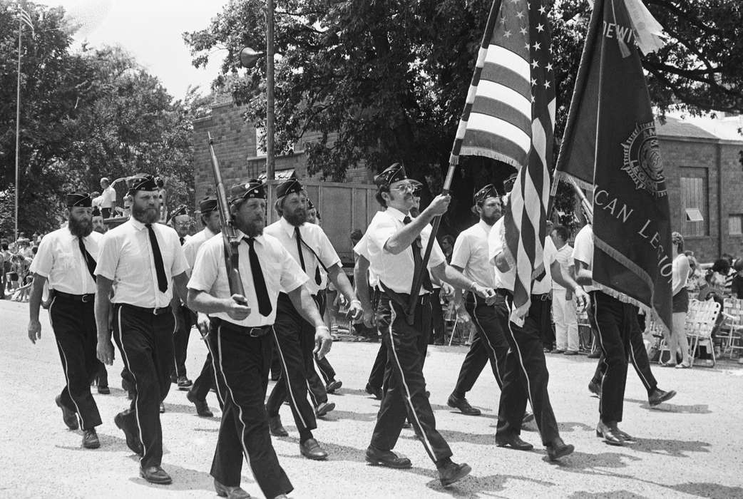 Cities and Towns, parade, Coon Rapids Enterprise, Dedham, Iowa, historic, Military and Veterans, Fairs and Festivals, american legion, Carroll, United States, ia, Main Streets & Town Squares, history, Photos, IA