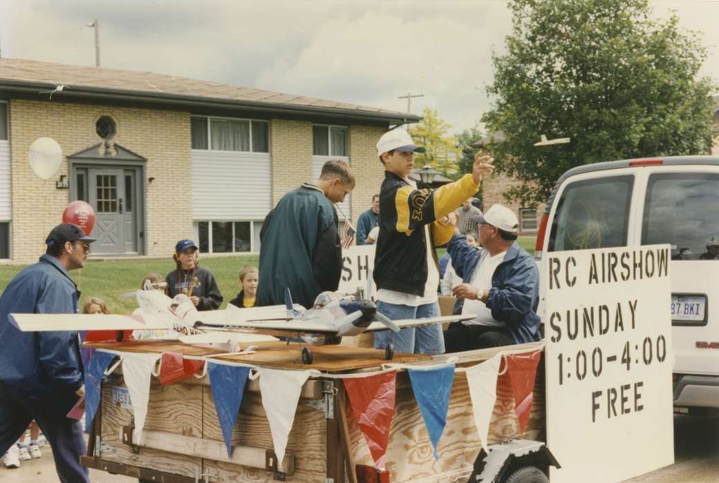 fourth of july, Johnson County Historical Society, Fairs and Festivals, Holidays, model planes, air show, Entertainment, Children, parade, parade float, Outdoor Recreation