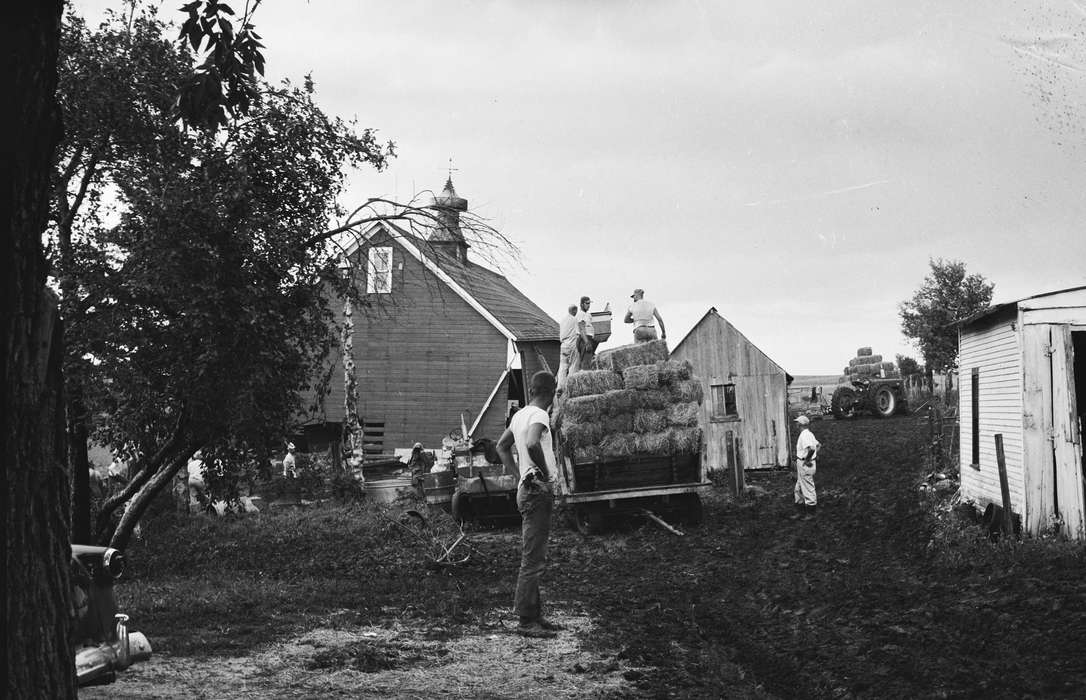 Farms, Farming Equipment, United States, Coon Rapids Enterprise, ia, IA, Coon Rapids, hay bale, Labor and Occupations, historic, Iowa, history, Photos