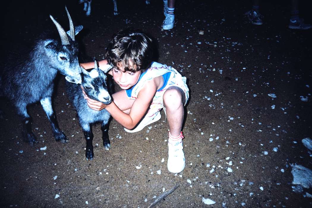 ia, shorts, Iowa, Leisure, Coon Rapids Enterprise, Children, United States, tennis shoes, Travel, second grade missouri trip, boy, history, Portraits - Individual, Animals, Photos, goat, historic, missouri trip, MO, school trip