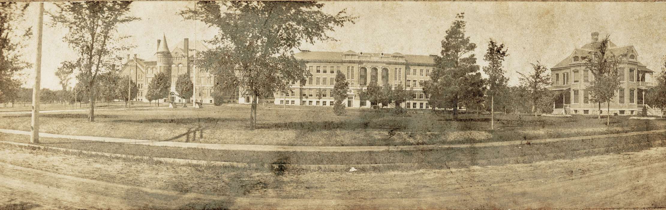 iowa state normal school, Cedar Falls, IA, history of Iowa, Schools and Education, old admin, university of northern iowa, old gilchrist, uni, Iowa History, lang hall, Iowa, UNI Special Collections & University Archives