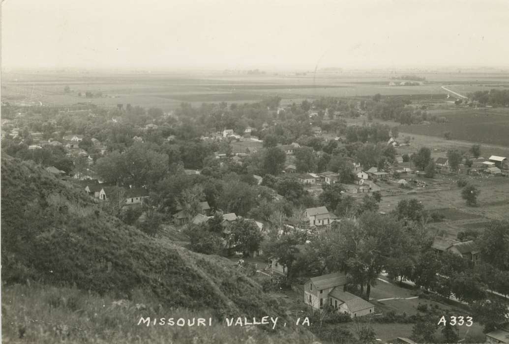 Aerial Shots, Missouri Valley, IA, hills, house, valley, Iowa, Palczewski, Catherine, Iowa History, history of Iowa