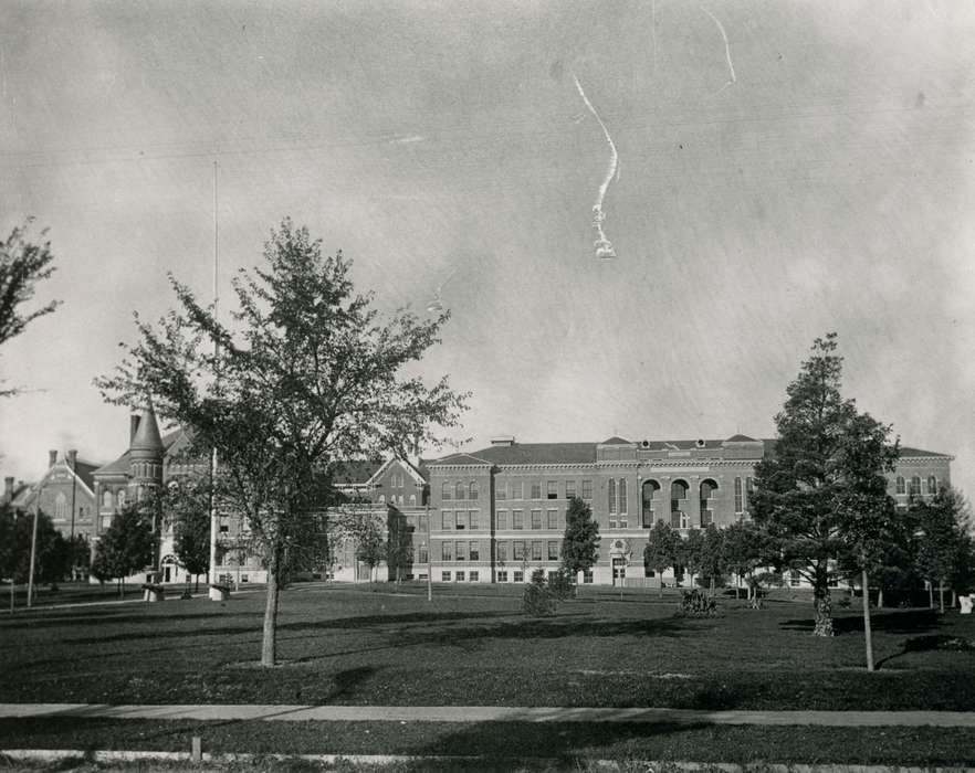 iowa state normal school, Cedar Falls, IA, history of Iowa, Schools and Education, old admin, university of northern iowa, old gilchrist, uni, central hall, lang hall, Iowa History, Iowa, UNI Special Collections & University Archives