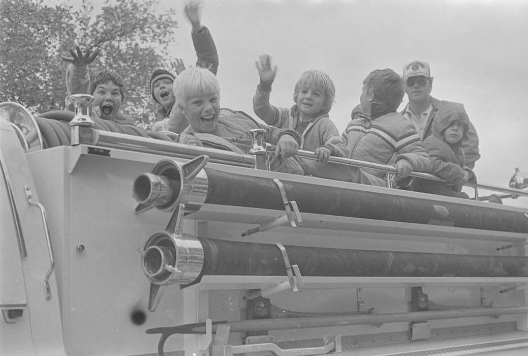 fire truck, Civic Engagement, Coon Rapids, Coon Rapids Enterprise, kids, Iowa, historic, United States, Children, ia, history, Photos, IA