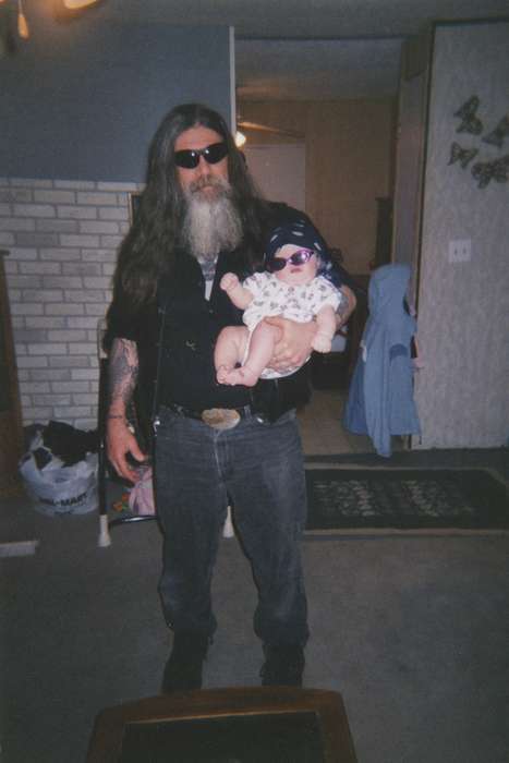 IA, adult man, Lick, Keaira, historic, Iowa, Portraits - Group, United States, ia, Photos, history, Muscatine