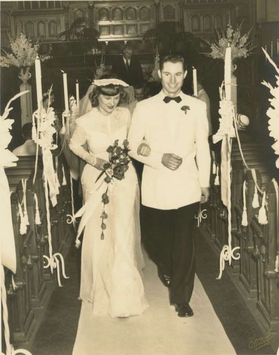 wedding dress, Iowa, church, Iowa History, history of Iowa, Roquet, Ione, Des Moines, IA, Weddings