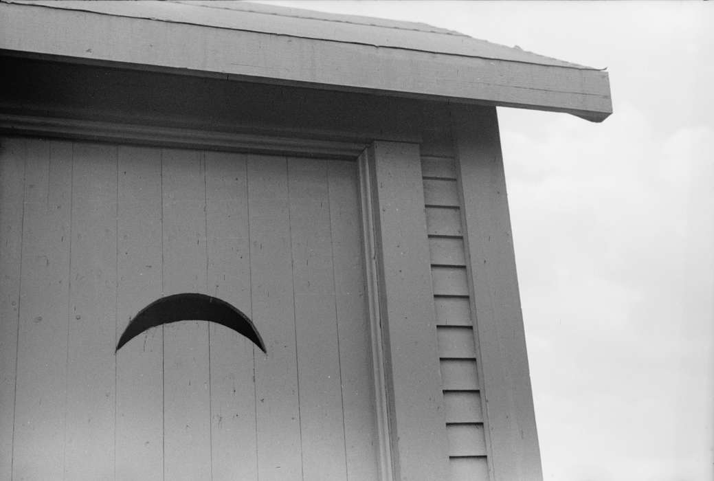 wooden building, outhouse, Library of Congress, Iowa History, history of Iowa, bathroom, Homes, Iowa