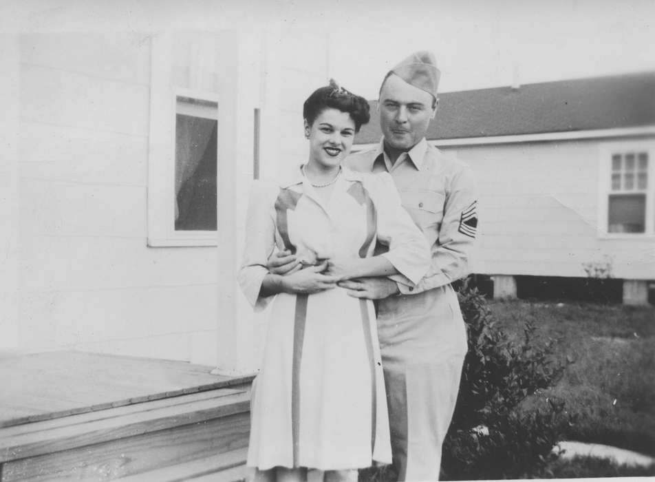 Military and Veterans, Portraits - Group, uniform, Myli, Diane, history of Iowa, Iowa, Iowa History