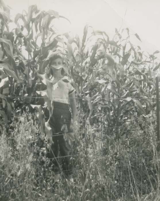 corn, Portraits - Individual, Johnson, Mary, Iowa History, Iowa, Early, IA, history of Iowa
