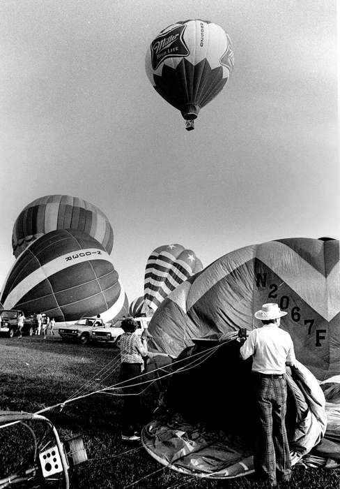 Lemberger, LeAnn, Iowa History, Iowa, Entertainment, history of Iowa, Ottumwa, IA, Fairs and Festivals, air balloon, race