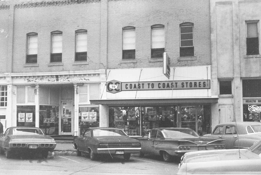 ia, storefronts, cars, Iowa, history, IA, Coon Rapids, Photos, Coon Rapids Enterprise, historic, United States, Businesses and Factories, commercial street, Motorized Vehicles, Cities and Towns