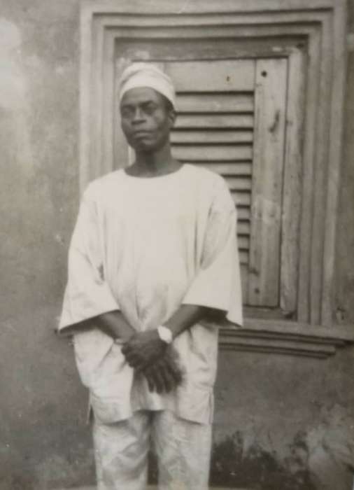 fila, buba and shoro, Bada, Khalid, Portraits - Individual, grandfather