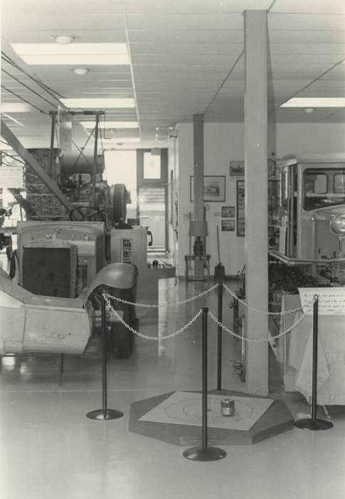 museum, Waverly Public Library, Farming Equipment, Iowa, Iowa History, Waverly, IA, Motorized Vehicles, history of Iowa, tractor, farm equipment