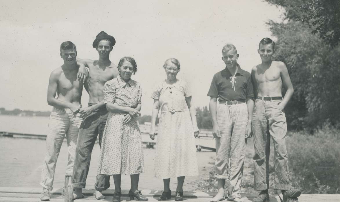 Portraits - Group, Clear Lake, IA, Iowa History, history of Iowa, McMurray, Doug, Outdoor Recreation, Iowa, boy scouts