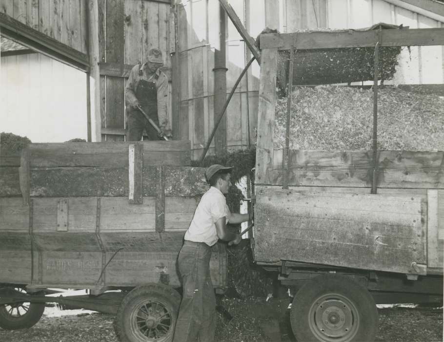 Farming Equipment, history of Iowa, grain, Iowa, Iowa History, Farms, Kintzle, Gloria, Monticello, IA