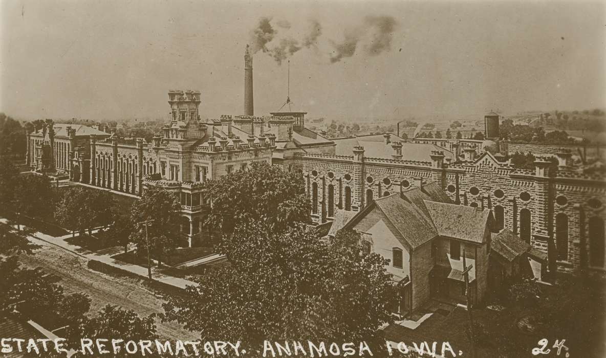 anamosa state penitentiary, limestone, Anamosa State Penitentiary Museum, Iowa History, Iowa, history of Iowa, Anamosa, IA, Prisons and Criminal Justice