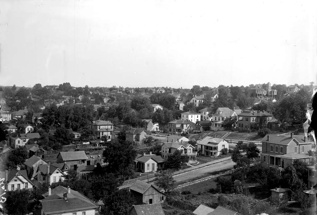 Aerial Shots, Iowa, house, neighborhood, shed, Iowa History, history of Iowa, Lemberger, LeAnn, Ottumwa, IA, Cities and Towns