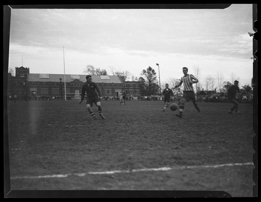 soccer, Iowa History, Iowa, Archives & Special Collections, University of Connecticut Library, history of Iowa, Storrs, CT