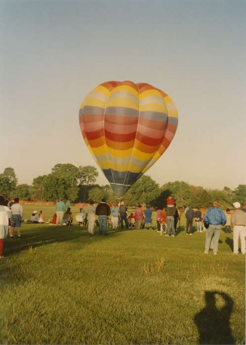 Fairs and Festivals, hot air balloon, Wolf, Angela, Iowa History, Iowa, Leisure, Waterloo, IA, history of Iowa