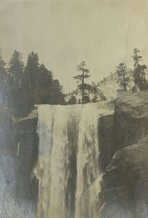 Travel, Mortenson, Jill, waterfall, Iowa, Iowa History, history of Iowa, yosemite, Yosemite Valley, Yosemite National Park, CA