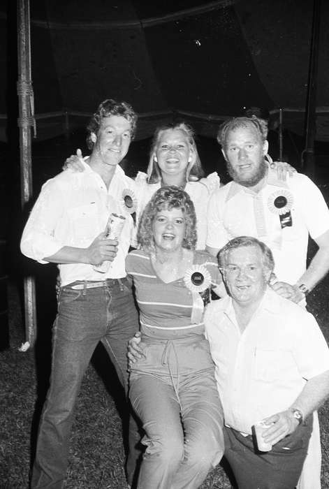 Coon Rapids Enterprise, Dedham, Iowa, Portraits - Group, historic, Fairs and Festivals, Carroll, United States, IA, ia, beer, history, Photos, laugh, Food and Meals