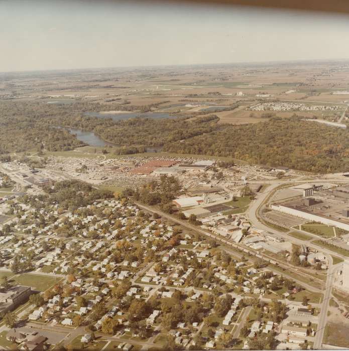 Aerial Shots, Photos, history, ia, IA, historic, Black Hawk, Iowa, Waterloo, Grout Museum of History and Science, United States