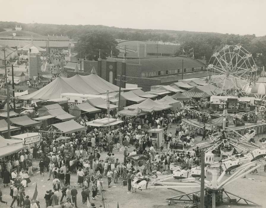 amusement park, Black Hawk, ferris wheel, Fairs and Festivals, ia, cattle congress, Photos, historic, history, Grout Museum of History and Science, United States, Iowa, Waterloo, IA, national cattle congress