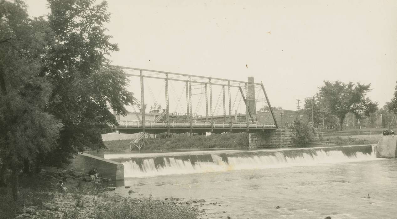 Iowa History, bridge, Anamosa, IA, dam, history of Iowa, Lakes, Rivers, and Streams, Hatcher, Cecilia, Iowa