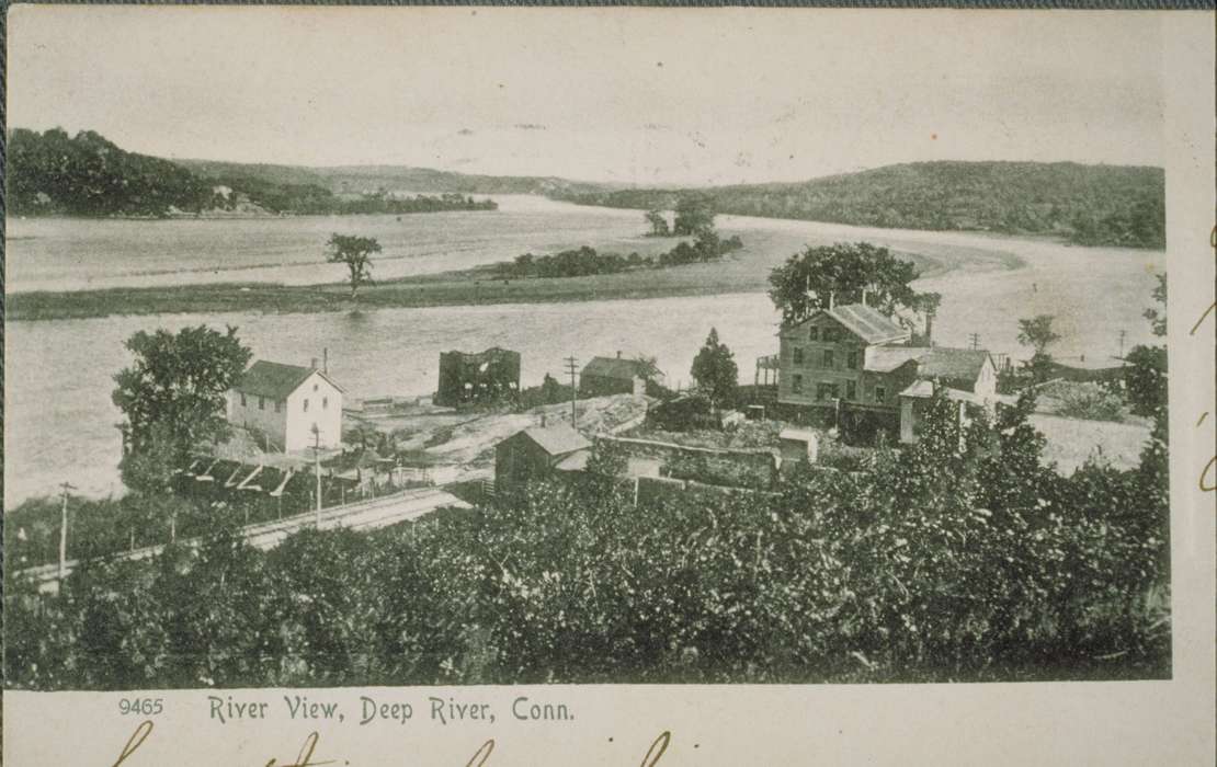 river, Iowa History, Deep River, CT, Iowa, Archives & Special Collections, University of Connecticut Library, history of Iowa, house