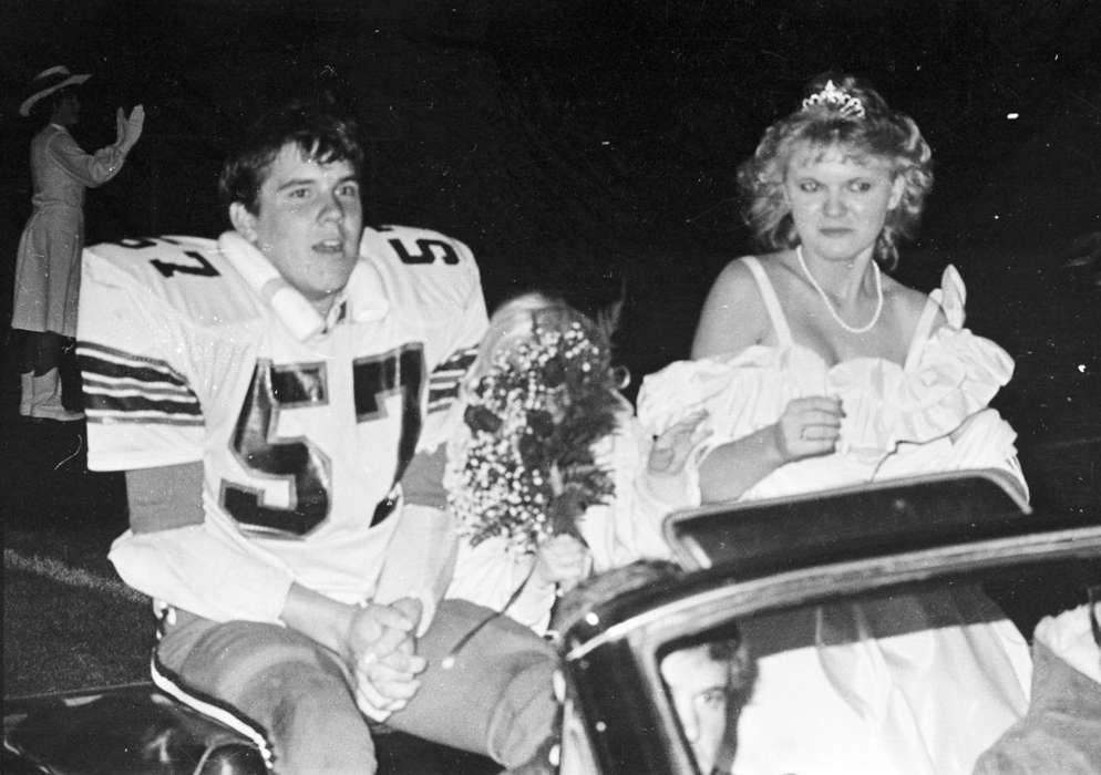 homecoming, Iowa, Fairs and Festivals, United States, Coon Rapids, historic, history, Coon Rapids Enterprise, Schools and Education, Photos, homecoming king, IA, homecoming queen, ia