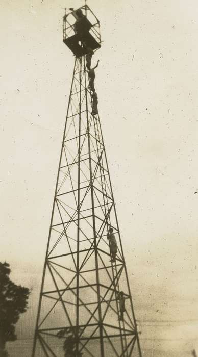 Clear Lake, IA, McMurray, Doug, tower, Iowa, Children, Iowa History, history of Iowa