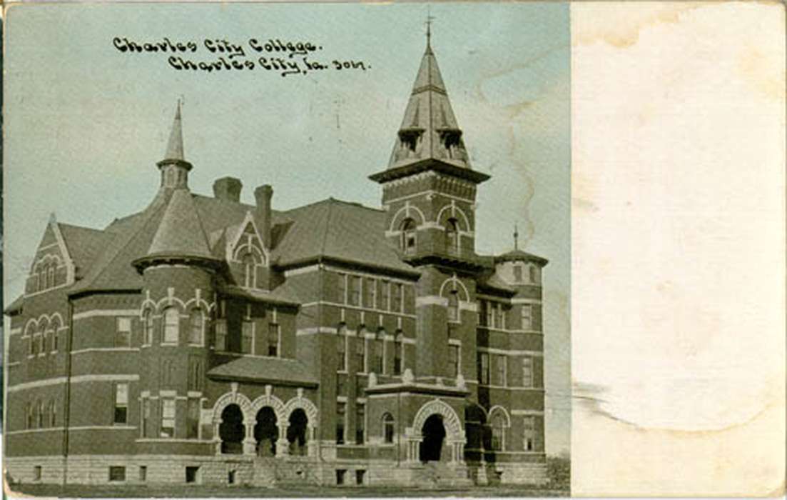 Schools and Education, United States, Rahmiller, Ryan, history, college, ia, Photos, education, historic, Iowa, IA, Charles City, Floyd