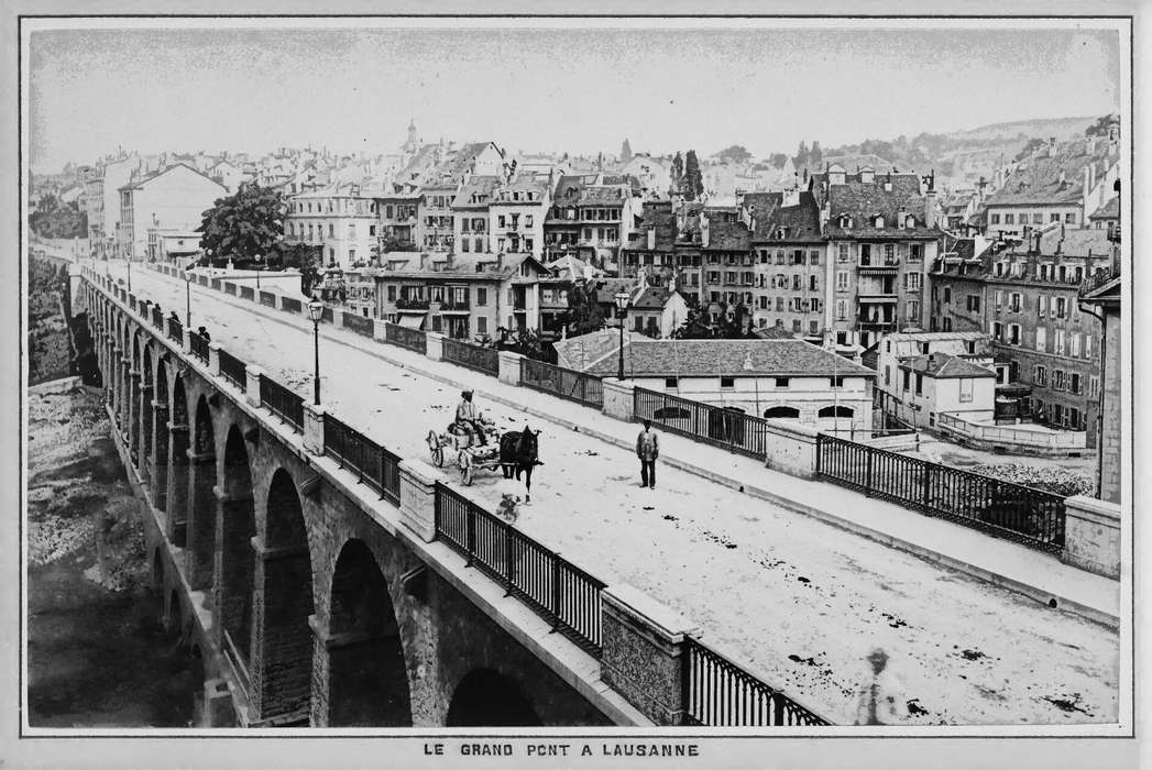 Cities and Towns, bridge, Swiss National Library