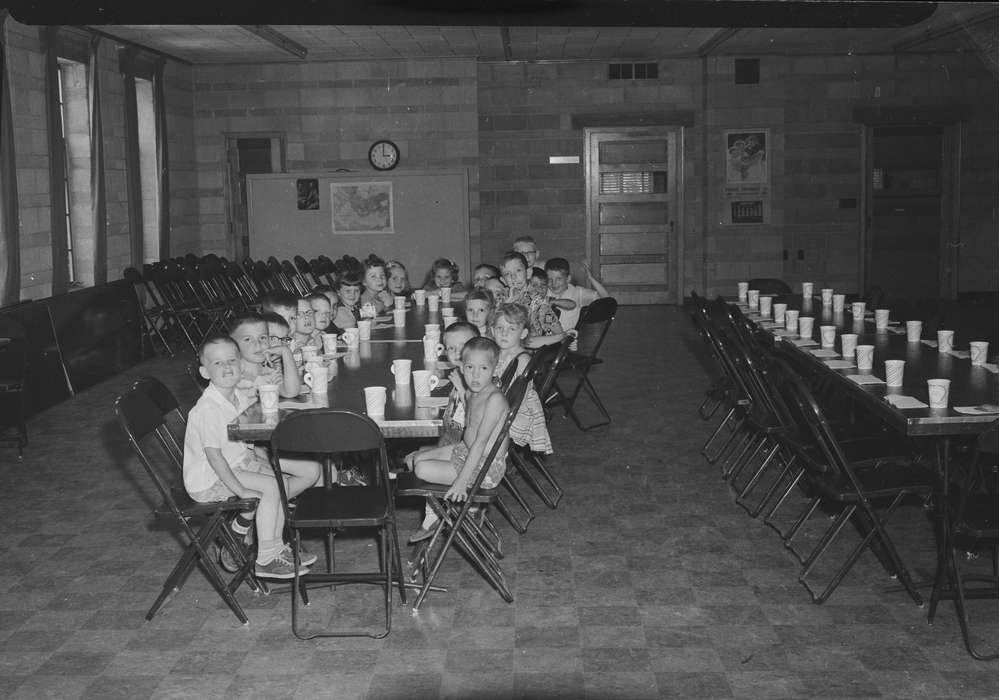 Iowa, cafeteria, IA, United States, Photos, Schools and Education, kids, historic, Coon Rapids, cups, history, ia, Coon Rapids Enterprise, Children