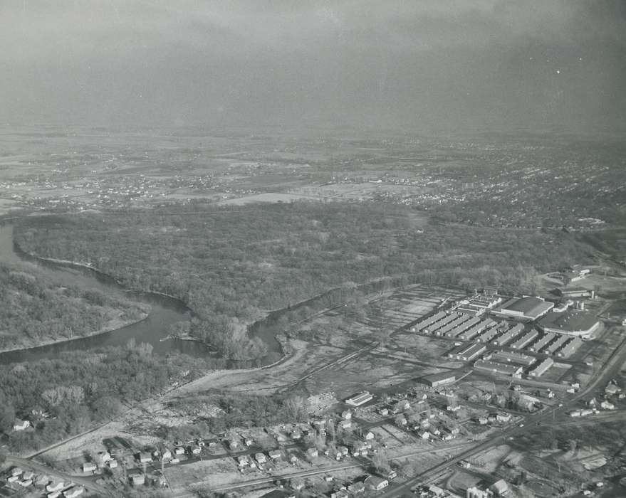 Aerial Shots, Photos, history, ia, IA, historic, Black Hawk, Iowa, Landscapes, Waterloo, Grout Museum of History and Science, United States