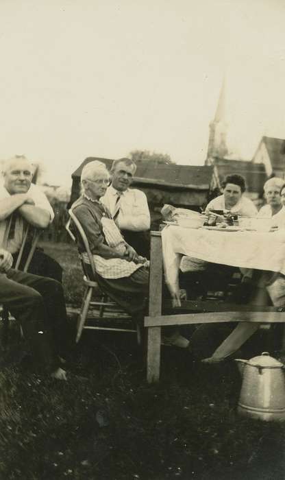 Fredericks, Robert, Food and Meals, IA, Portraits - Group, history of Iowa, Iowa, Iowa History