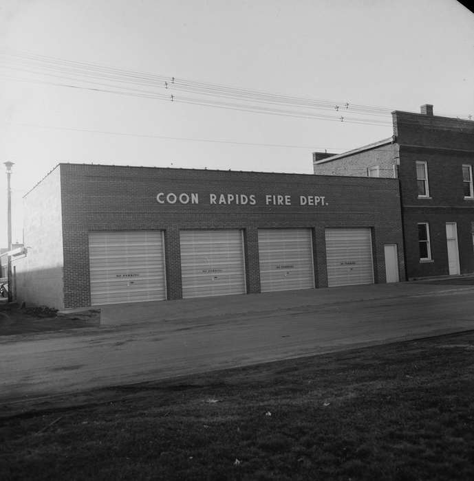 Businesses and Factories, Iowa, IA, United States, Photos, historic, Coon Rapids, history, ia, Coon Rapids Enterprise, fire department