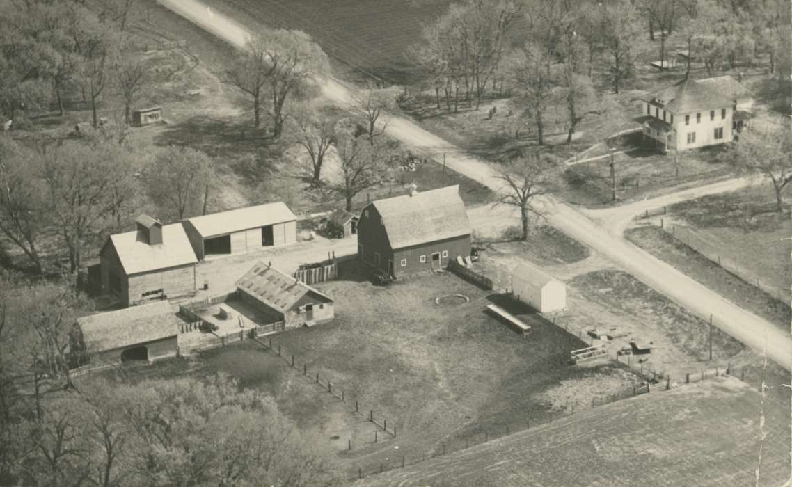 Schlawin, Kent, Aerial Shots, Iowa, Goldfield, IA, farm, Iowa History, history of Iowa, barn, Farms, Barns