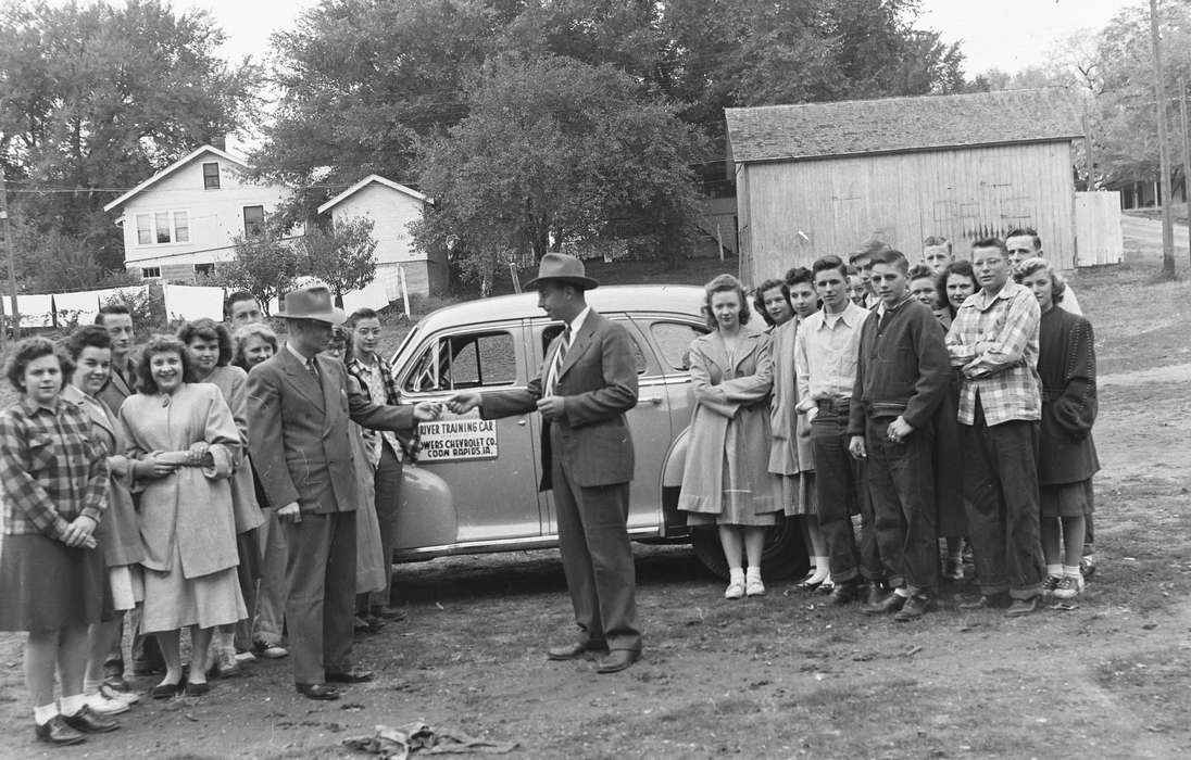 Schools and Education, United States, history, ia, Photos, Coon Rapids Enterprise, training, drivers ed, Iowa, historic, IA, Coon Rapids, driving, Motorized Vehicles