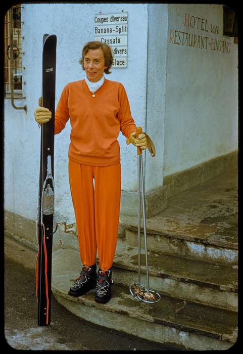 Portraits - Individual, Library of Congress, Cities and Towns, Outdoor Recreation, ski