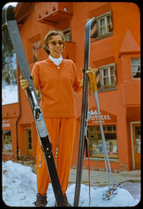 Portraits - Individual, Library of Congress, Cities and Towns, Outdoor Recreation, ski