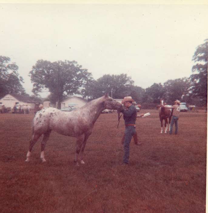 Olsson, Ann and Jons, animals, Animals, Sports, Iowa History, horse show, Iowa, horses, history of Iowa, Webster City, IA