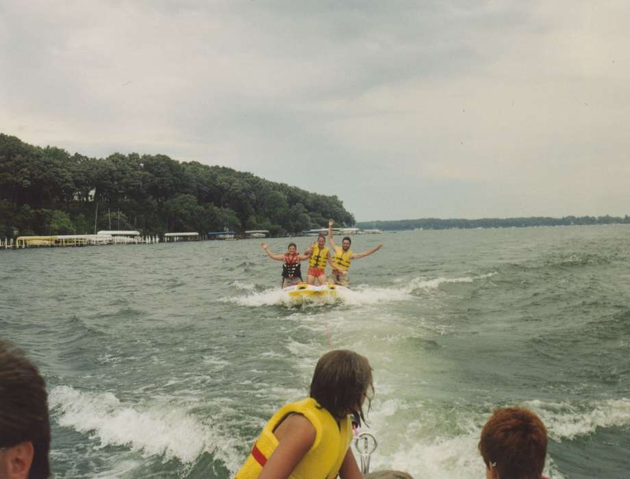 boating, Lakes, Rivers, and Streams, Iowa History, tubing, life jacket, Okoboji, IA, Iowa, Larsen, Carol, history of Iowa, Outdoor Recreation