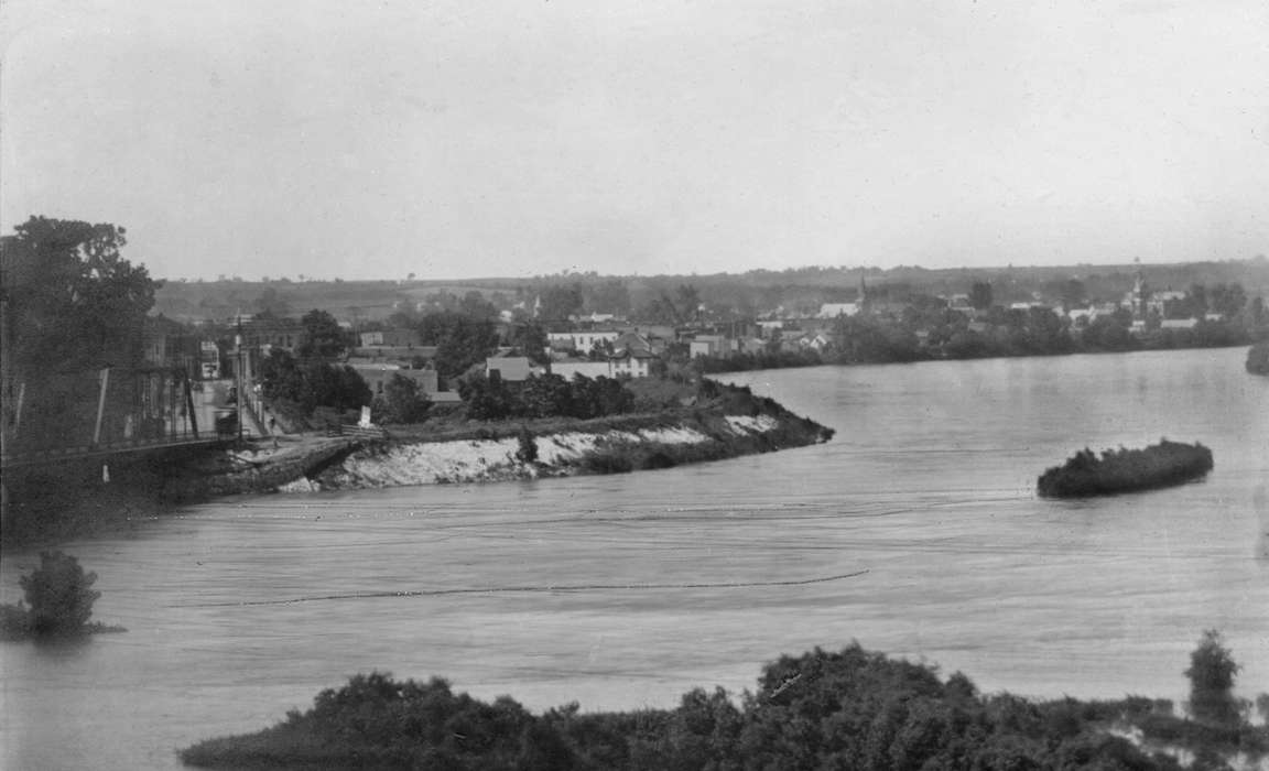 Lakes, Rivers, and Streams, Landscapes, Lemberger, LeAnn, Iowa History, Iowa, turkey island, river, Ottumwa, IA, history of Iowa